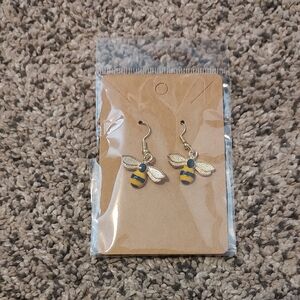 Bee Dangle Earrings